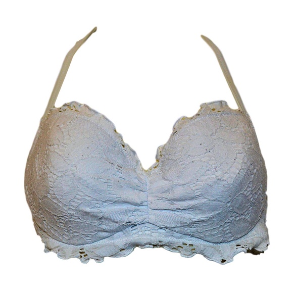 PINK Victoria's Secret Other - White Anglais Victoria Secret Lace Bikini Top